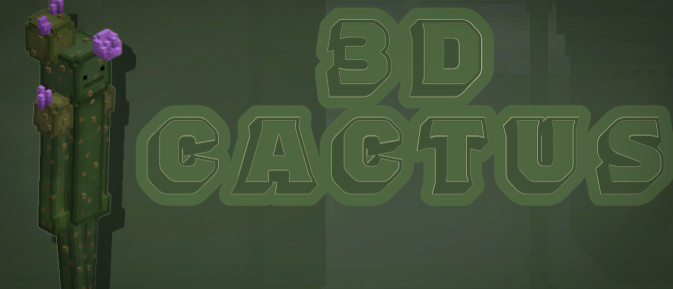 3d cactus 1